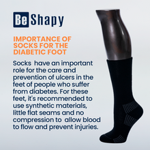 Load image into Gallery viewer, Be Shapy 3 Pack Diabetic Socks Low Cut Lenght Medias para Diabeticos
