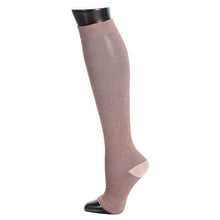 Load image into Gallery viewer, Be Shapy 2 Pack Compression Socks Open Toes Knee High Support Stockings Medias de Compresión con Abertura en Dedos
