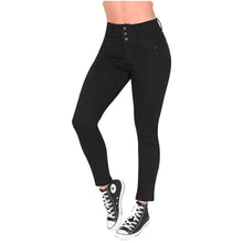 Load image into Gallery viewer, Lowla 212043 | High Rise Bum Lift Colombian Skinny Ankle Jeans 
