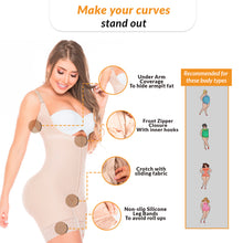 Load image into Gallery viewer, Fajas Salome 0216 | Open Bust Tummy Control Butt Lifter Shapewear | Daily Use &amp; Postpartum Body Shaper for Women

