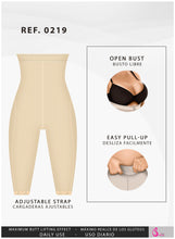 Load image into Gallery viewer, Fajas Salome 0219 | High Waist Compression Shorts for Women | Butt Lifter Capri Shapewear | Powernet - Pal Negocio

