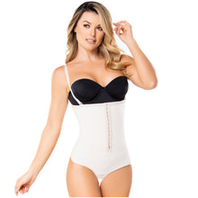 Load image into Gallery viewer, Diane &amp; Geordi 002376 | Women&#39;s Strapless Thong Body Shaper | Tummy Control Shapewear / Latex
