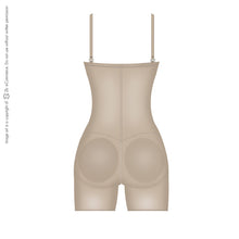 Load image into Gallery viewer, Diane &amp; Geordi 002389 Extra Firm Control Strapless Open Bust Bodysuit / Latex - Pal Negocio
