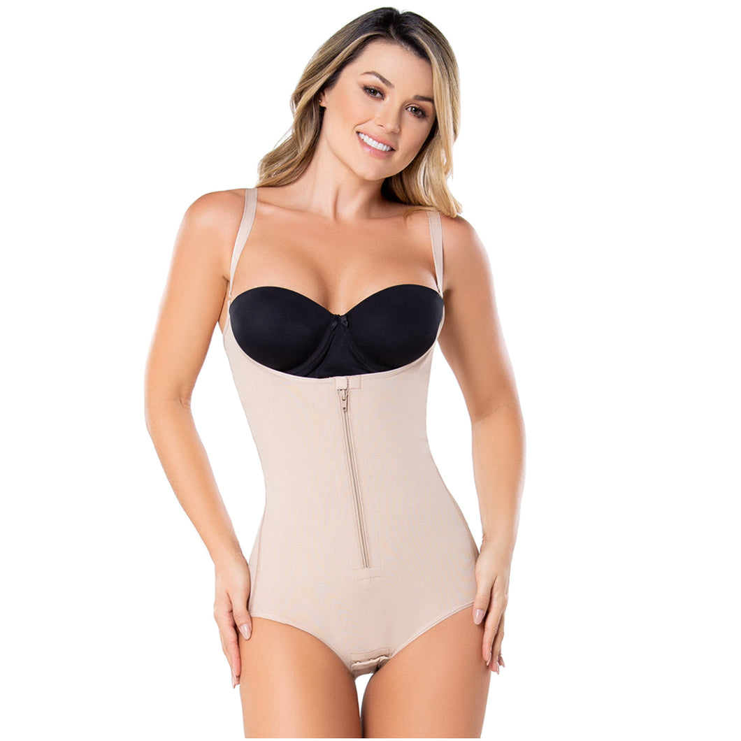 Diane & Geordi 2411 | Women's Tummy Control Butt Lifting Bodysuit | Postpartum Colombian Girdle | Fajas Colombianas