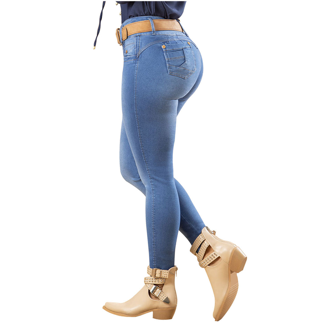 DRAXY 1444 Colombian Butt Lifting Classic Skinny Jeans