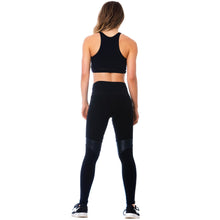 Load image into Gallery viewer, FLEXMEE 902035 Racerback Black Sports Bra for Women
