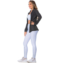 Load image into Gallery viewer, FLEXMEE 980010 See-Through Gray Sports Jacket for Women
