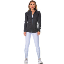 Load image into Gallery viewer, FLEXMEE 980010 See-Through Gray Sports Jacket for Women
