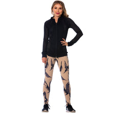 Load image into Gallery viewer, FLEXMEE 980010 See-Through Black Sports Jacket for Women
