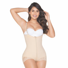 Load image into Gallery viewer, Mariae FU121 | Fajas Colombianas Post Surgery Open Bust Shapewear Bodysuit | Daily Use after Tummy Tuck &amp; Lipo | Powernet 
