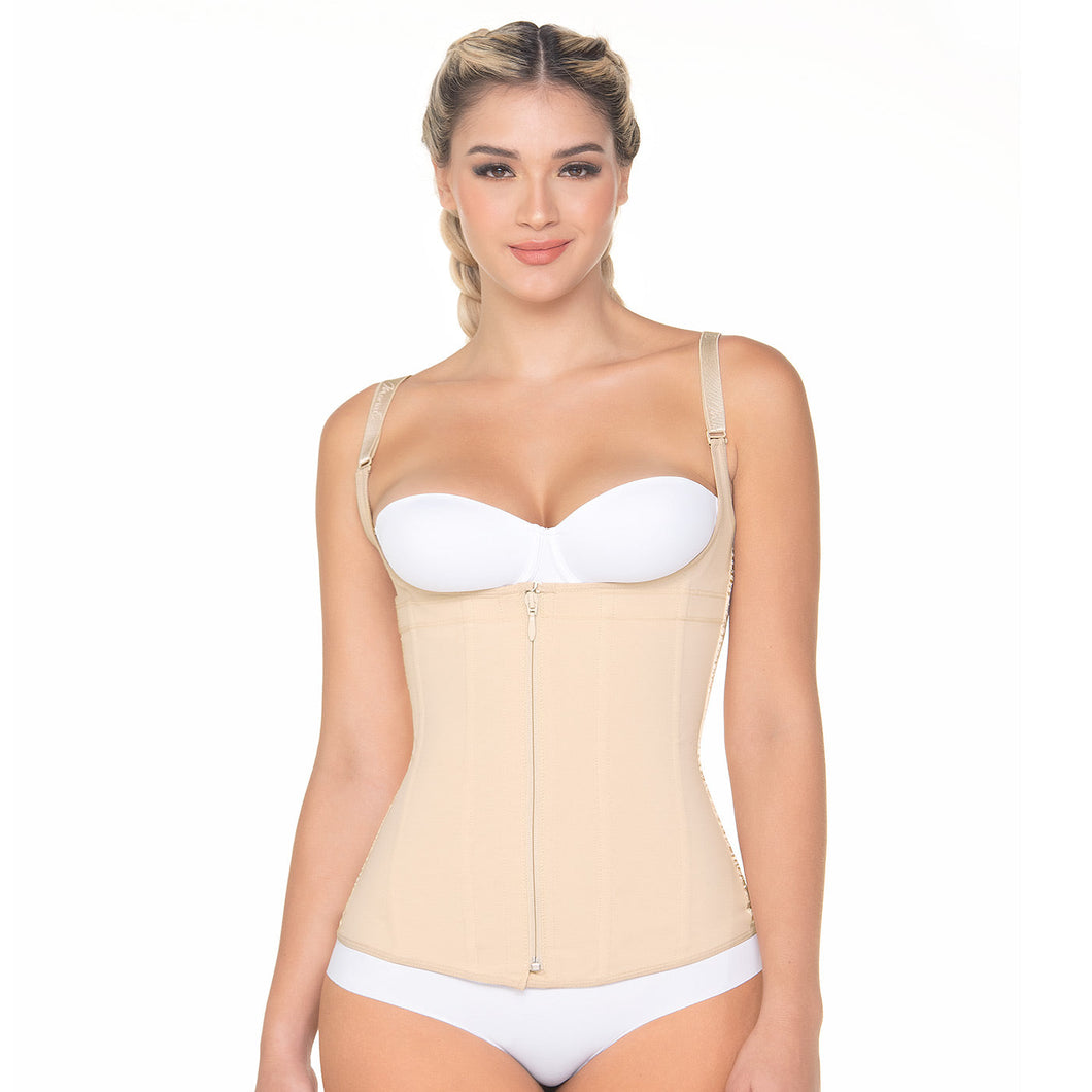 Fajas MariaE FU124 | Women Tummy Control Shapewear Vest for Women | Post Surgery and Daily Use Shaper