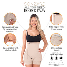 Load image into Gallery viewer, SONRYSE 046 | Colombian Butt Lifter Bodysuit Shapewear | Everyday Use | Postpartum
