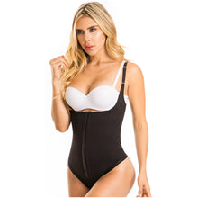 Load image into Gallery viewer, LT. Rose 21827 | Open Bust Thong Bodysuit Adjustable Straps fow Women | Daily Use - Pal Negocio
