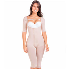 Load image into Gallery viewer, Fajas MariaE 9142 | Long Sleeve Postoperative Shapewear With Over Bust Strap | After Pregnancy Compression Garment - Pal Negocio
