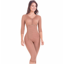 Load image into Gallery viewer, Fajas MariaE 9292 | Tummy Control Postoperative Full Shapewear with Sleeves 
