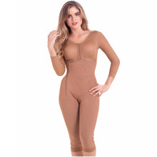 Load image into Gallery viewer, Fajas MariaE 9292 | Tummy Control Postoperative Full Shapewear with Sleeves
