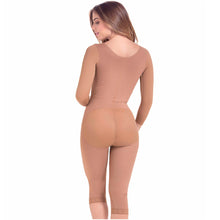 Load image into Gallery viewer, Fajas MariaE 9292 | Tummy Control Postoperative Full Shapewear with Sleeves
