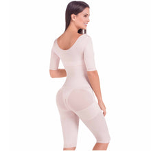 Load image into Gallery viewer, Fajas MariaE FQ104 | Post Surgery Shapewear | Full Body Shaper with Sleeves
