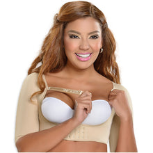 Load image into Gallery viewer, Fajas MYD 0004 Compression Vest Surgical Bra with Implant Stabilizer and Sleeves / Powernet Chaleco - Pal Negocio
