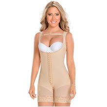 Load image into Gallery viewer, Fajas MYD 0065 Mid Thigh Bodysuit Shaper for Women / Powernet
