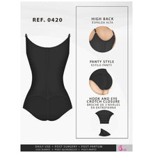 Load image into Gallery viewer, Fajas Salome 0420 | Hiphugger Body Shaper with Bra | Butt Lifter Tummy Control Shapewear for Women | Powernet - Pal Negocio

