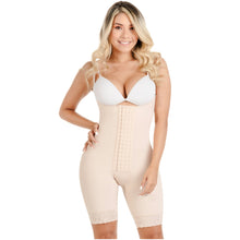 Load image into Gallery viewer, SONRYSE 047BF | Postpartum Post Surgery Compression Garment | Tummy Control Butt Lifter Body Shaper | Daily Use Open Bust Shapewear | Powernet

