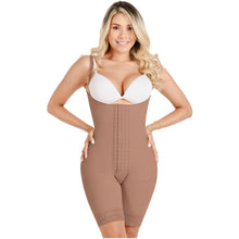Load image into Gallery viewer, SONRYSE 047BF | Postpartum Post Surgery Compression Garment | Tummy Control Butt Lifter Body Shaper | Daily Use Open Bust Shapewear | Powernet
