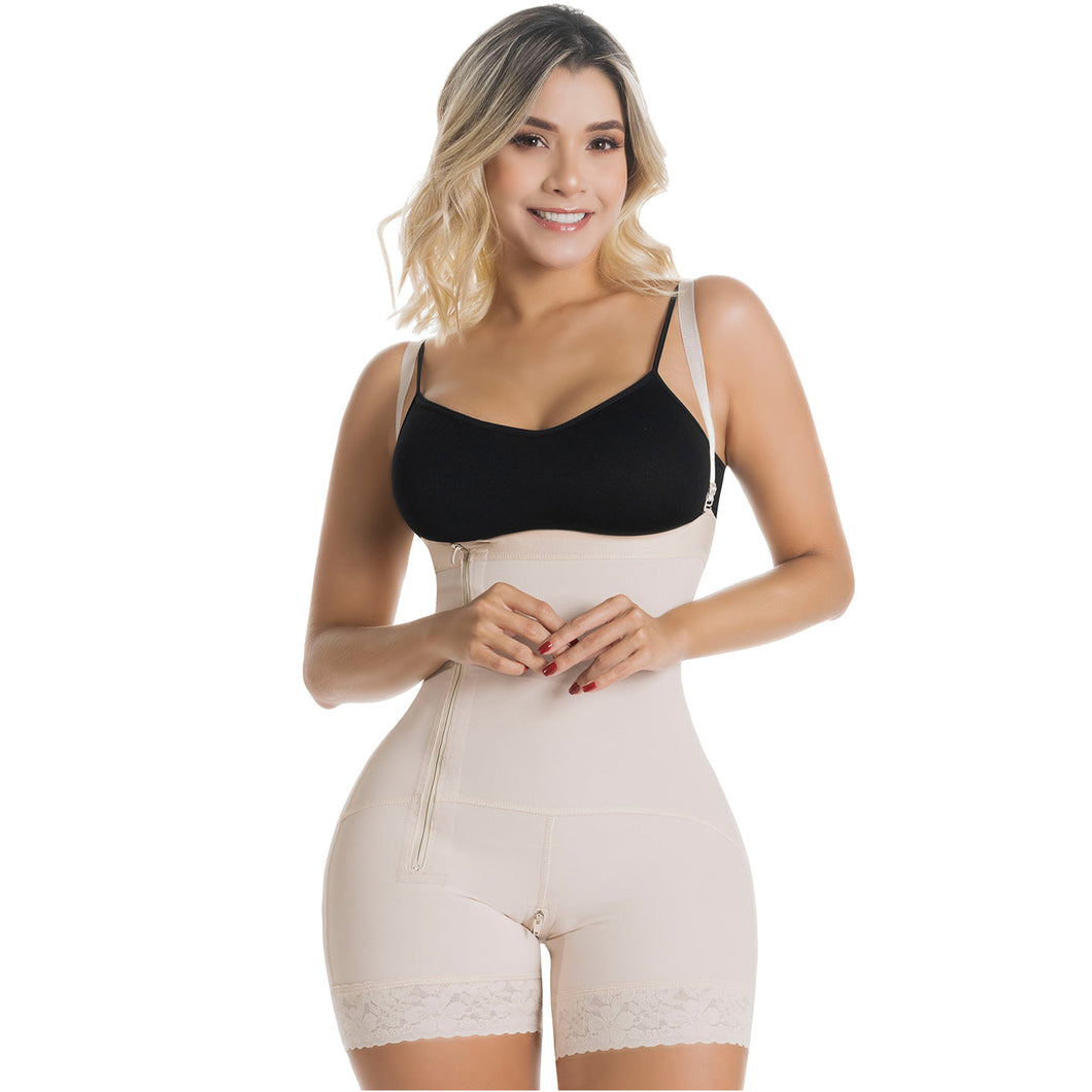 SONRYSE 050ZL | Fajas Colombianas Postpartum Stage 2 Lipo Compression Garment | Daily Use Open Bust & Tummy Tuck Shapewear