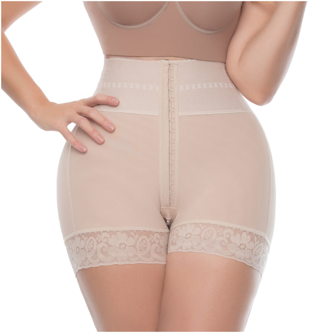 UpLady 6198 | Butt Lifter Tummy Control High Waisted Mid Thigh Shaper Shorts
