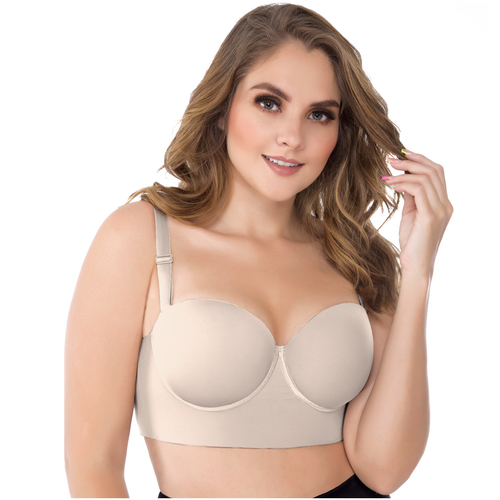 UpLady 8034 | Firm Control Strapless Bra for Women