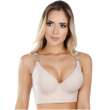 Load image into Gallery viewer, UpLady 8532 | Extra Firm High Compression Full Cup Push Up Bra 
